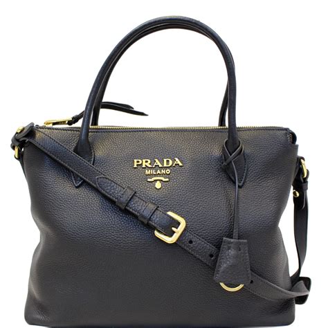 prada brown leather|Prada black leather shoulder bag.